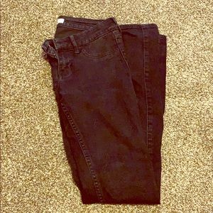 Black skinny jeans